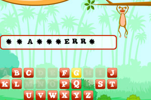 小猴猜单词小游戏