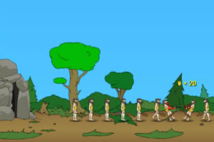 战争进化史小游戏