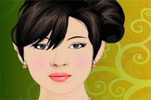 亚裔女生的美妆小游戏