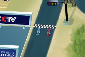 F1方程式赛车双人版小游戏