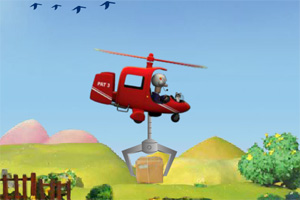 直升机送货小游戏