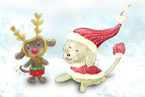 冬季找数字小游戏