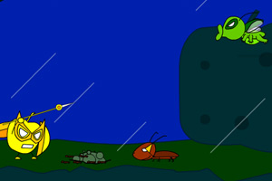 苹果超人2夜雨黄丽小游戏