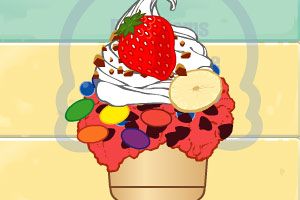 草莓冰淇淋小游戏