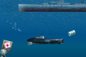 深海潜水艇小游戏