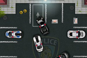 警察停车场小游戏
