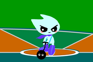 小家伙扔链球小游戏