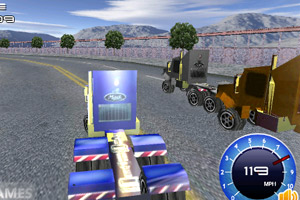 3D卡车比赛小游戏
