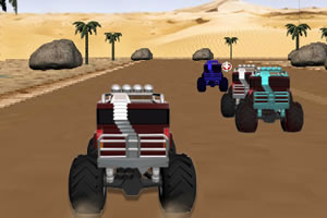 3D怪物卡车赛小游戏