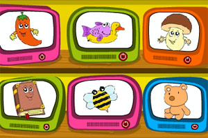 电视机的记忆小游戏