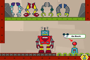 米奇的机器人实验室小游戏