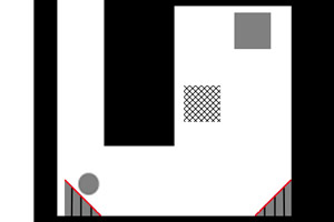 小球进网框小游戏