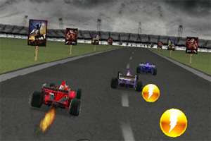F1极速竞赛小游戏