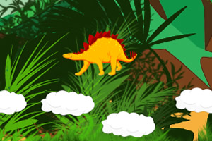 迷失的小恐龙小游戏