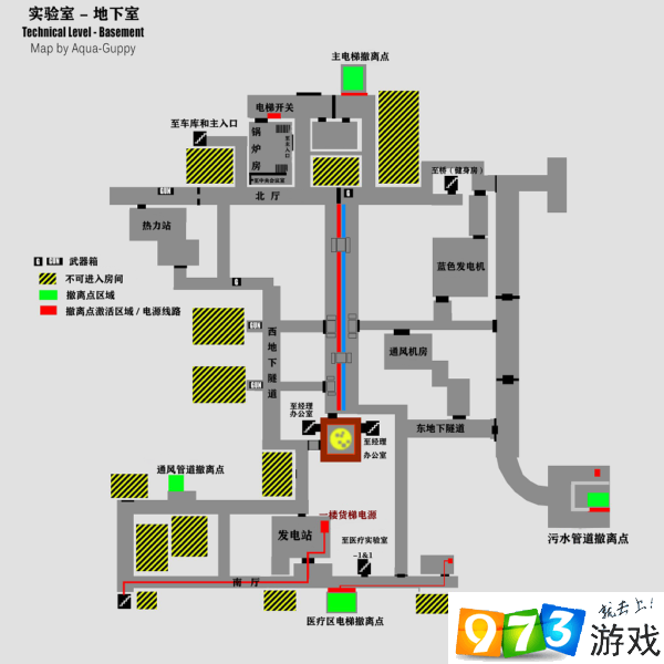 逃離塔科夫?qū)嶒?yàn)室撤離點(diǎn)在哪 實(shí)驗(yàn)室地圖撤離點(diǎn)介紹