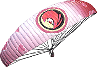 绯红秘境降落伞