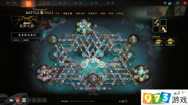 DOTA2TI10本子巖洞怎么看到后面的英雄 TI10本子巖洞看全圖路線方法