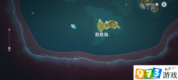 原神危危島旁邊無名小島解密怎么做 危危島旁邊無名小島解密圖文攻略