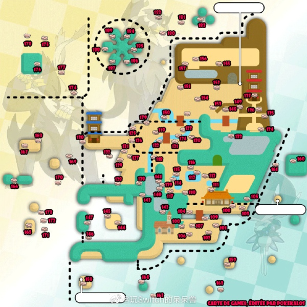 寶可夢(mèng)劍盾鎧之孤島極巨化坑有哪些 鎧之孤島全地圖極巨化坑一覽