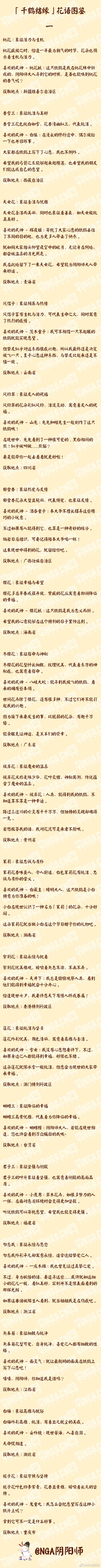 陰陽師花簽在哪里收集 千鶴結緣花簽話語收集圖鑒