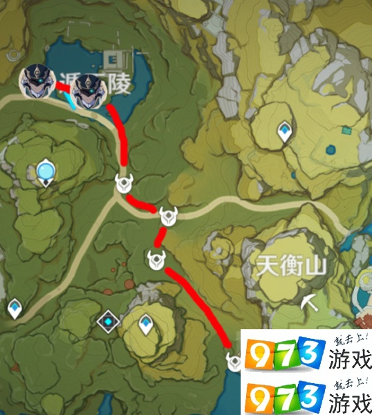 原神天衡山刷怪路線是什么 天衡山日常刷怪路線推薦