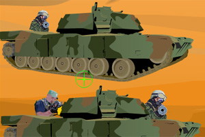 坦克狙击手小游戏