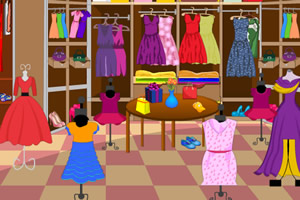 我的大衣橱小游戏