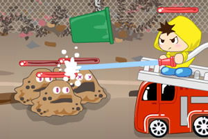 小鬼消防员小游戏