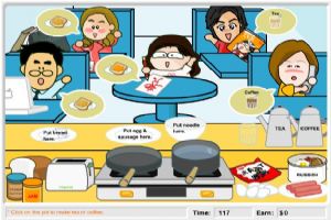 开间茶餐厅小游戏