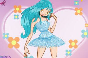 感性美女小游戏