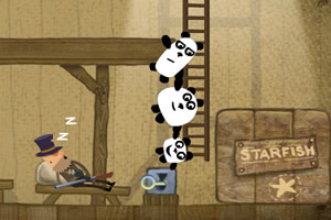 熊猫逃生记小游戏