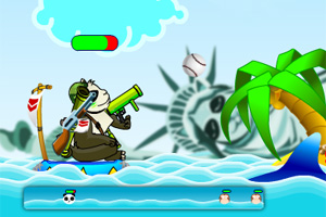 熊猫小炮兵小游戏