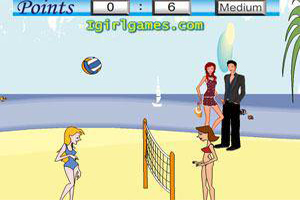 沙滩排球3小游戏