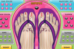 美女脚丫小游戏