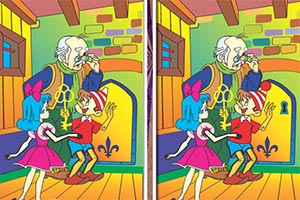 木偶奇遇记找茬小游戏