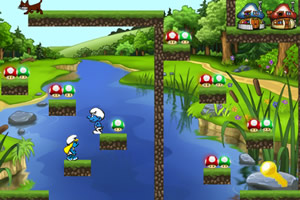 蓝精灵大冒险2小游戏