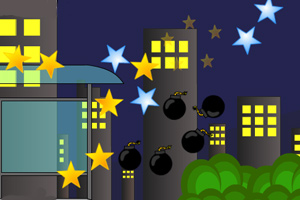 星星和炸弹小游戏