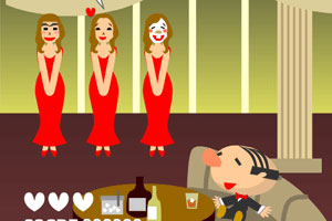 和美女猜拳小游戏