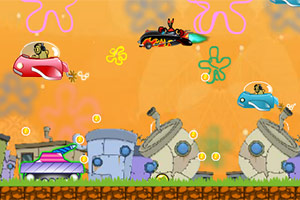 海绵宝宝坦克大作战小游戏