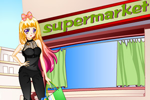 辣妹逛街小游戏