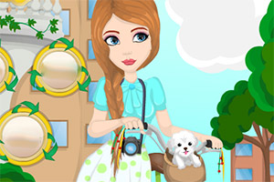 骑着自行车去郊游小游戏