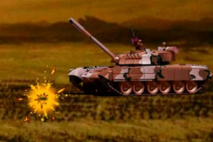 坦克对轰大战小游戏