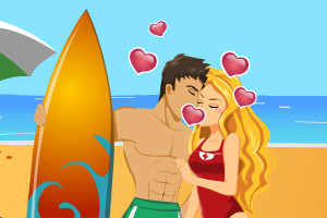 海滩激吻小游戏
