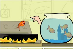 拯救金鱼小游戏