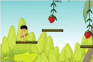 印第安小男孩冒险小游戏