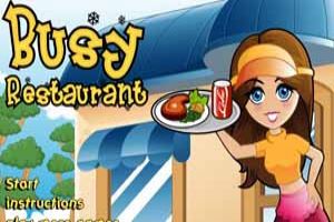 超忙碌餐馆小游戏