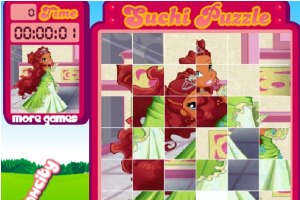 公主拼图小游戏