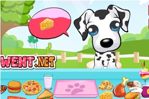 宠物美食屋小游戏