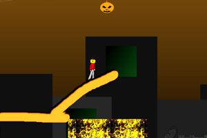 南瓜头冒险小游戏