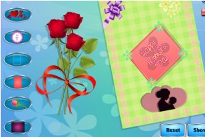 母亲节贺卡制作小游戏